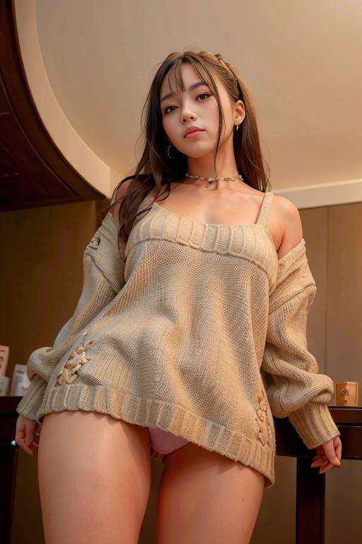 woman posing for a photo,  ,  good hand on Tensor.Art