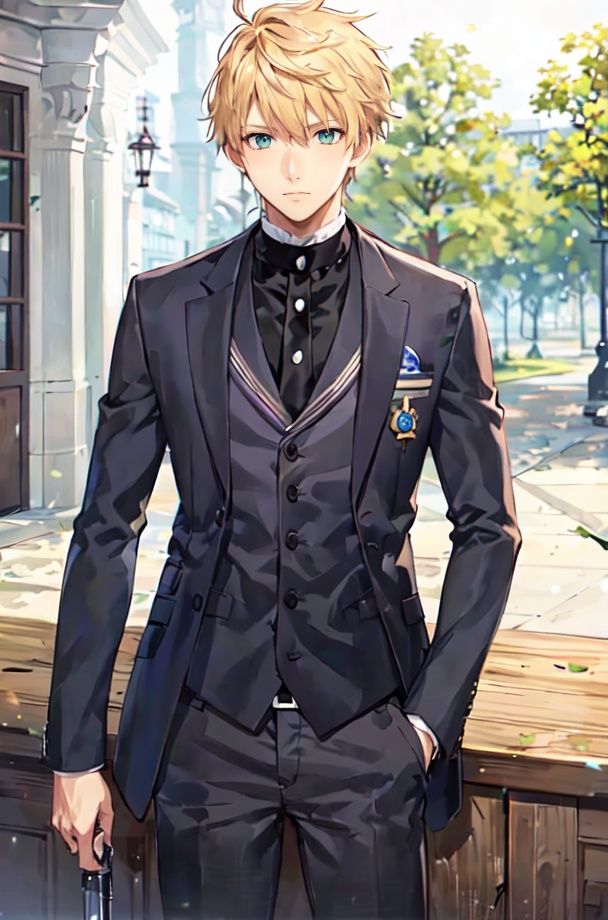 school uniform,1male,(green eyes:0.8),jiujian,masterpiece, best quality,jiujian， <lora:人物旧剑jiujian-V3-000008:0.8:MIDD>