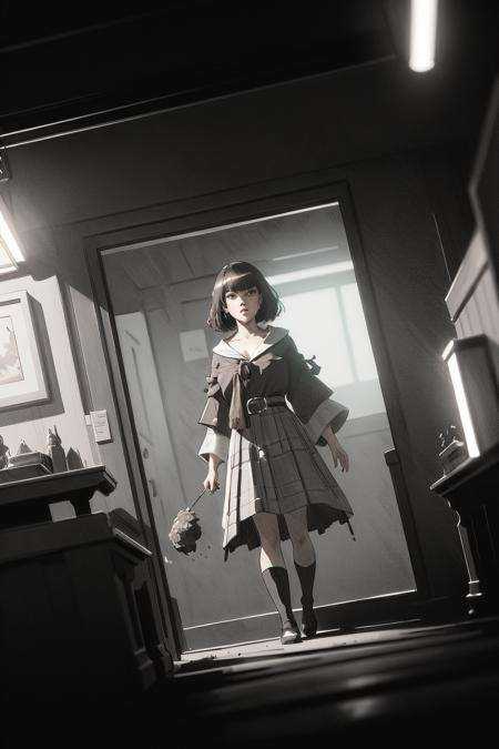 inksketch,  1girl,  ilya kuvshinov on Tensor.Art