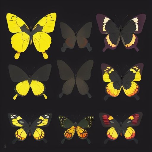 masterpiece, best quality,studio ghibli, cartoon,flat color,ghibli style,Nayuta_Atlas_Texture, simple_background, bug, no humans, butterfly, black background, simple background, still life, flower <lora:Atlas_Texture-000004:0.8> <lora:COOLKIDS_MERGE_V2.5:1>