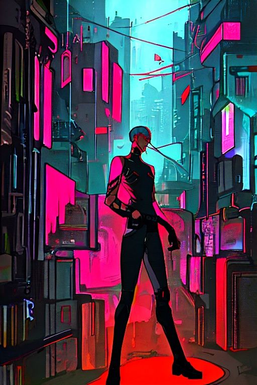 cyberpunk by 何以 on Tensor.Art