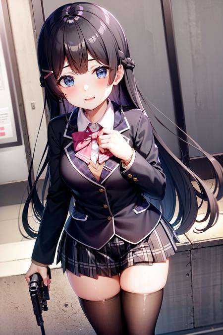 1girl,  solo,  tsukino mito on Tensor.Art
