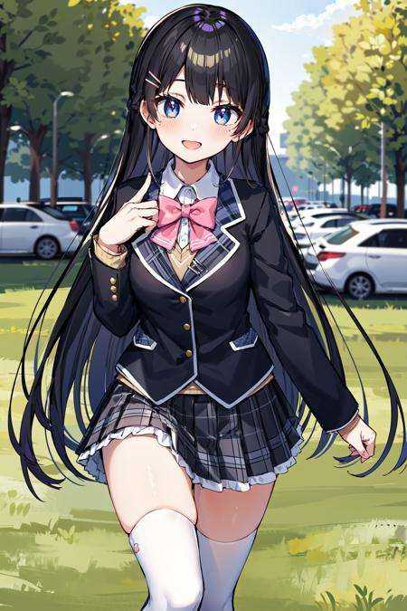 tsukino mito,  long hair,  virtual youtuber on Tensor.Art