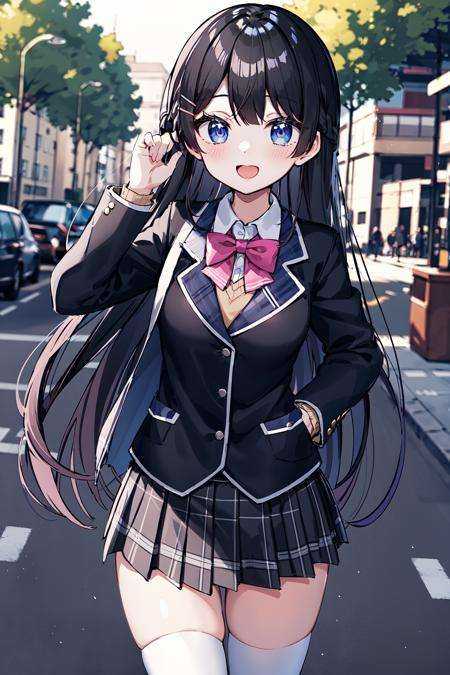 tsukino mito,  long hair,  virtual youtuber on Tensor.Art