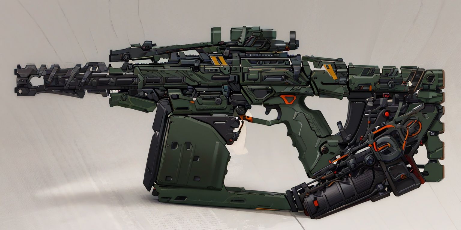 <lora:weapons:1>,gun,rifle,machine,simple background,3d,