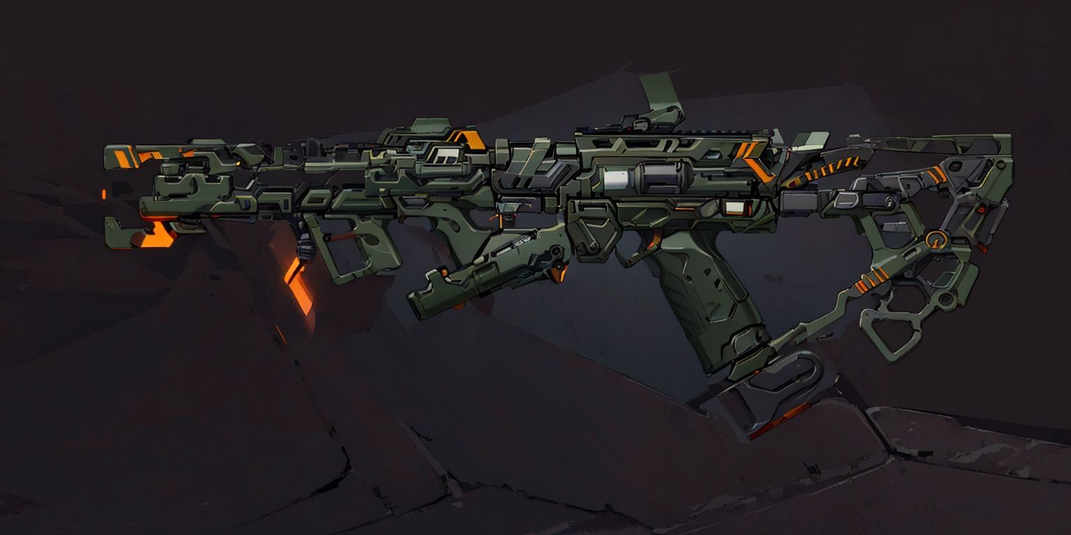 <lora:weapons:1>,gun,rifle,simple background,3d,