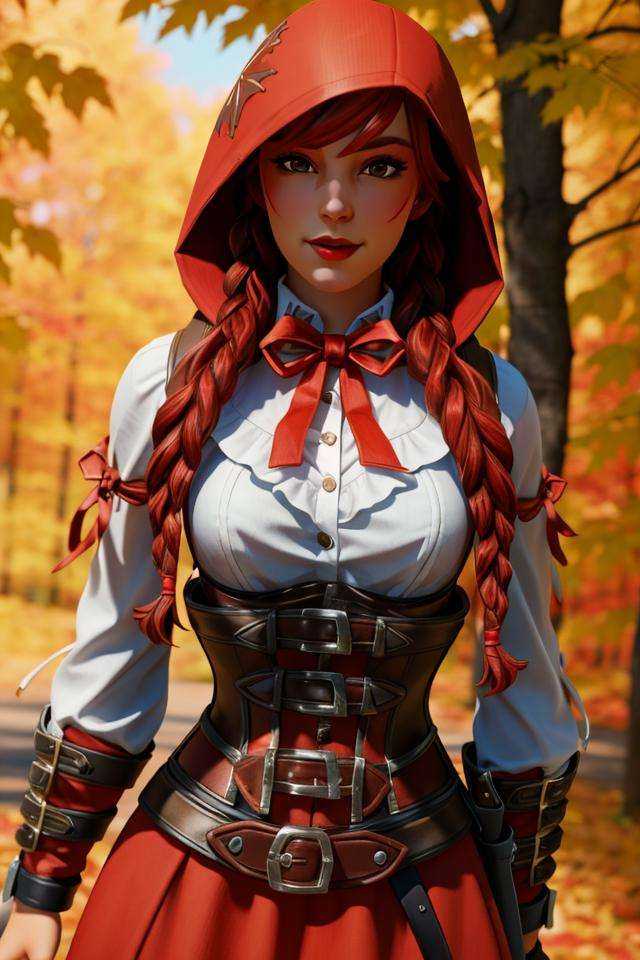 1girl,  xyzfable,  twin braids on Tensor.Art