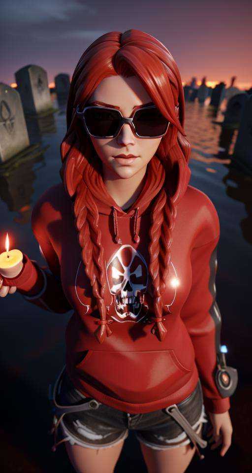 1girl,  xyzfable,  twin braids on Tensor.Art