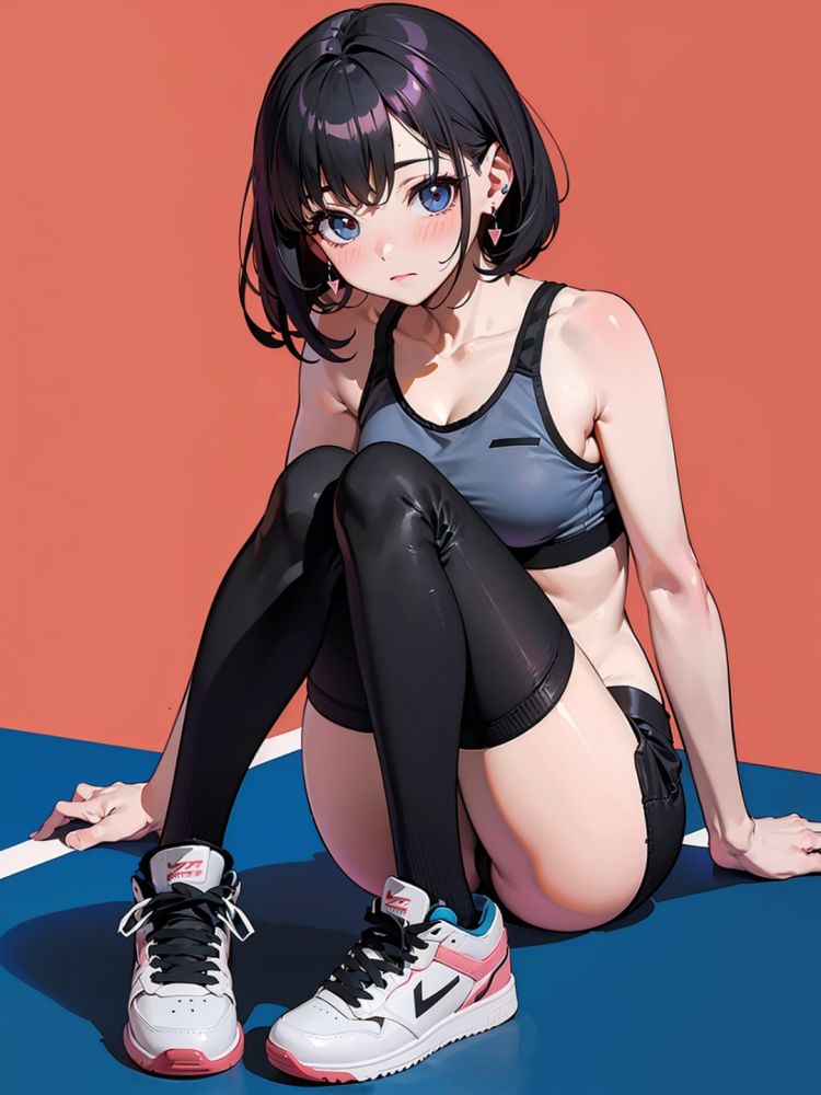 高帮运动鞋- High Tops Sneakers by Sarl on Tensor.Art