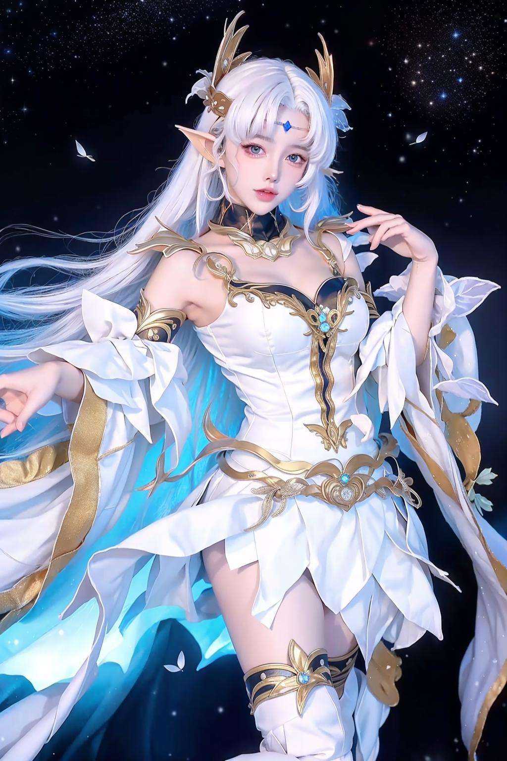 <lora:DiaochanMND:0.95>,ulzzang-6500-v1.1,(raw photo:1.2),((photorealistic:1.4))best quality ,masterpiece, illustration, an extremely delicate and beautiful, extremely detailed ,CG ,unity ,8k wallpaper, Amazing, finely detail, masterpiece,best quality,official art,extremely detailed CG unity 8k wallpaper,absurdres, incredibly absurdres, huge filesize, ultra-detailed, highres, extremely detailed,beautiful detailed girl, extremely detailed eyes and face, beautiful detailed eyes,light on face,cinematic lighting,1girl,full body,full-body shot,see-through,looking at viewer,outdoors,pointy_ears,jewelry