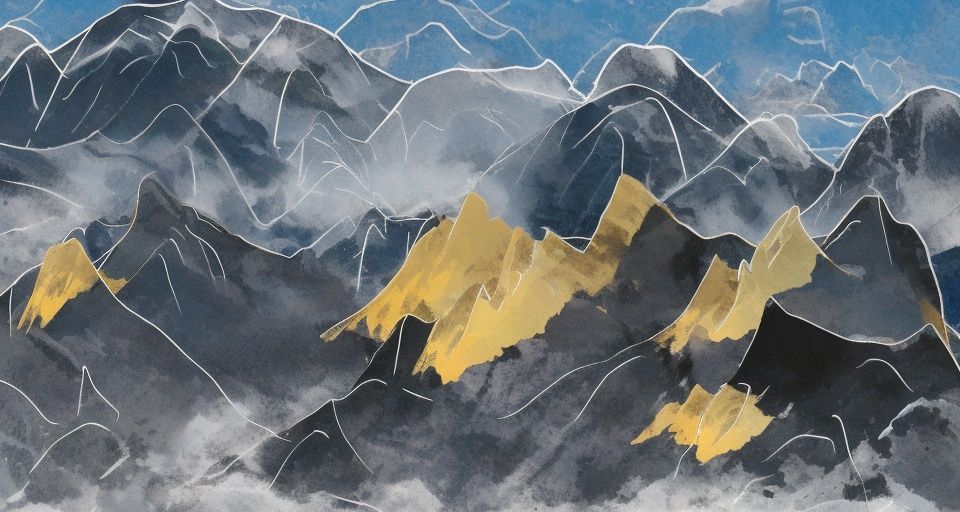 <lora:shanshui_20230623033335:1>shanshui,mountains,checkmark,outdoors,cloud