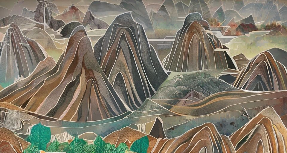 <lora:shanshui_20230623033335:1.2>shanshui,mountains,checkmark,outdoors,