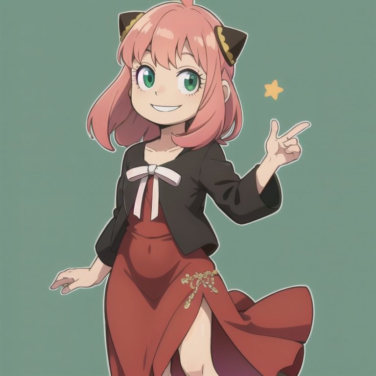 solo wearing a fancy dress,  smiling face on Tensor.Art