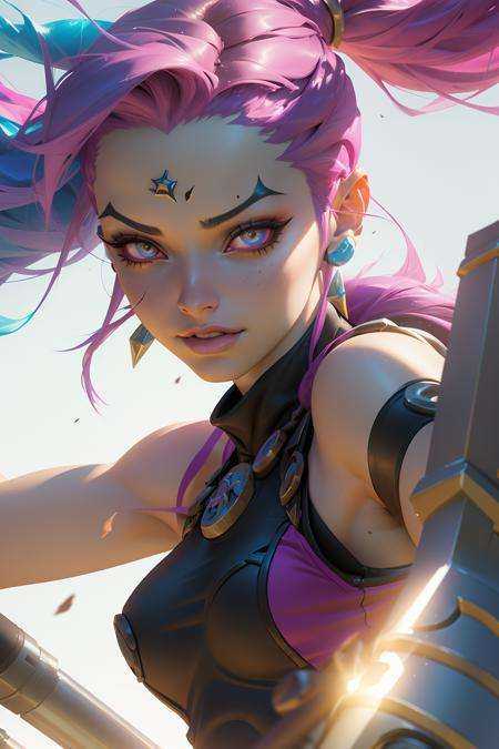 1girl,  (jinx \(league of legends\),  ) on Tensor.Art
