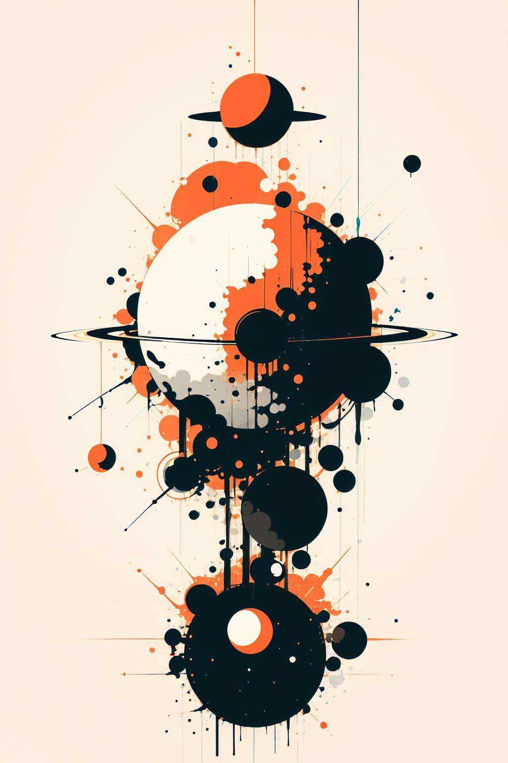 saturn in the style of sy3 on Tensor.Art