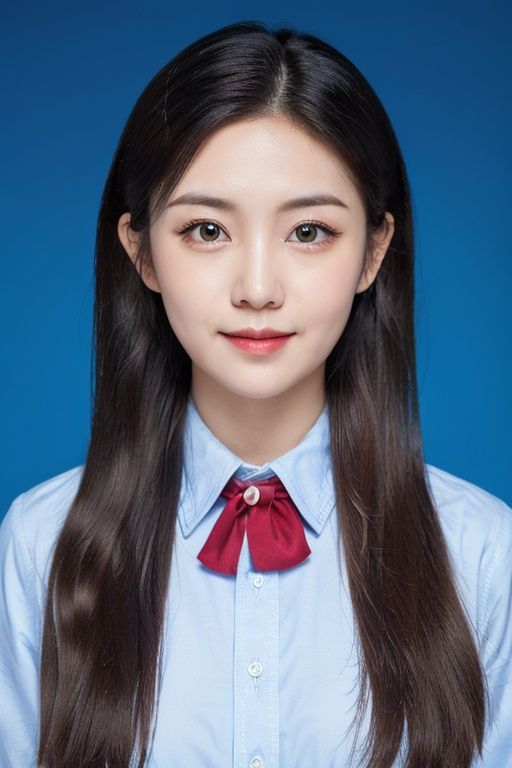 profile, (8k, RAW photo, best quality, masterpiece:1.2), (realistic, photo-realistic:1.37), ultra-detailed, 1 girl,cute, solo,beautiful  simple background, beautiful detailed eyes,(collared shirt:1.1),(longhair:1.2),floating hair, <lora:EMS-2663-EMS:0.6>