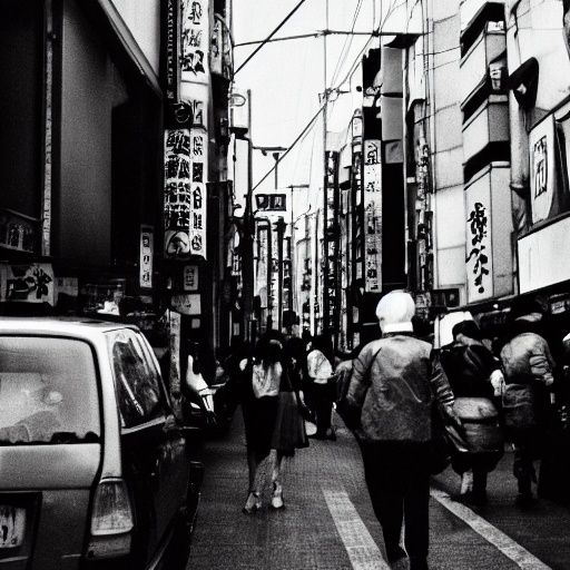 moriyama photo, tokyo street, HD, 8k, RAW photo <lora:moriyama:1> 