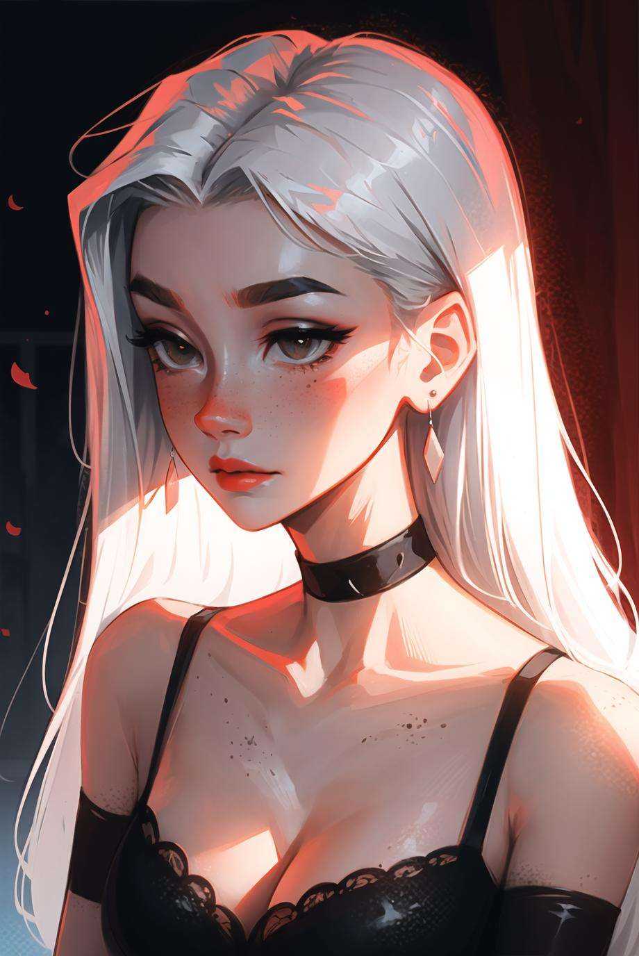 sam yang,  1girl,  backlighting on Tensor.Art