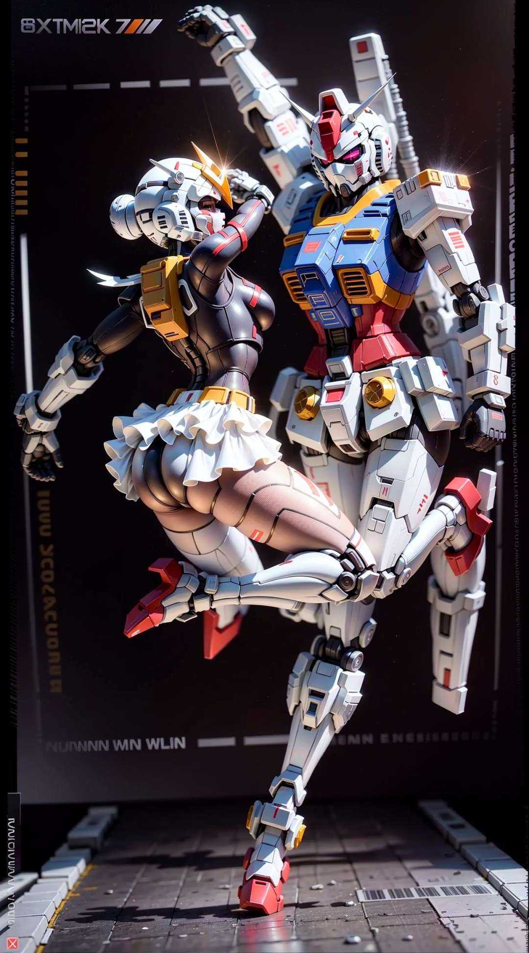 mini\(ttp\),  gundam\(rx78\), on Tensor.Art
