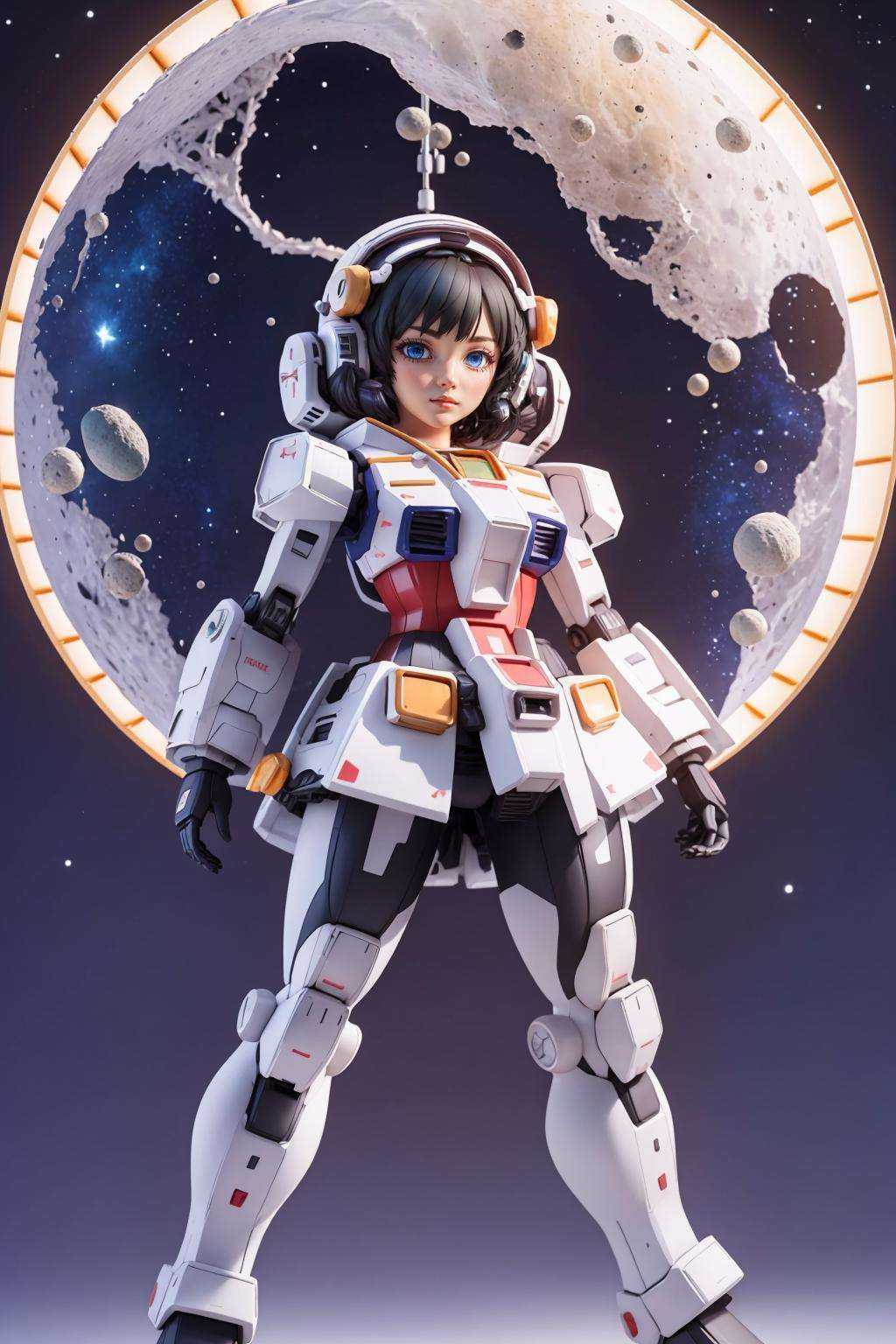 gundam\(rx78\),  Ultra-realistic 8k CG,  mecha armor:0.8 on Tensor.Art