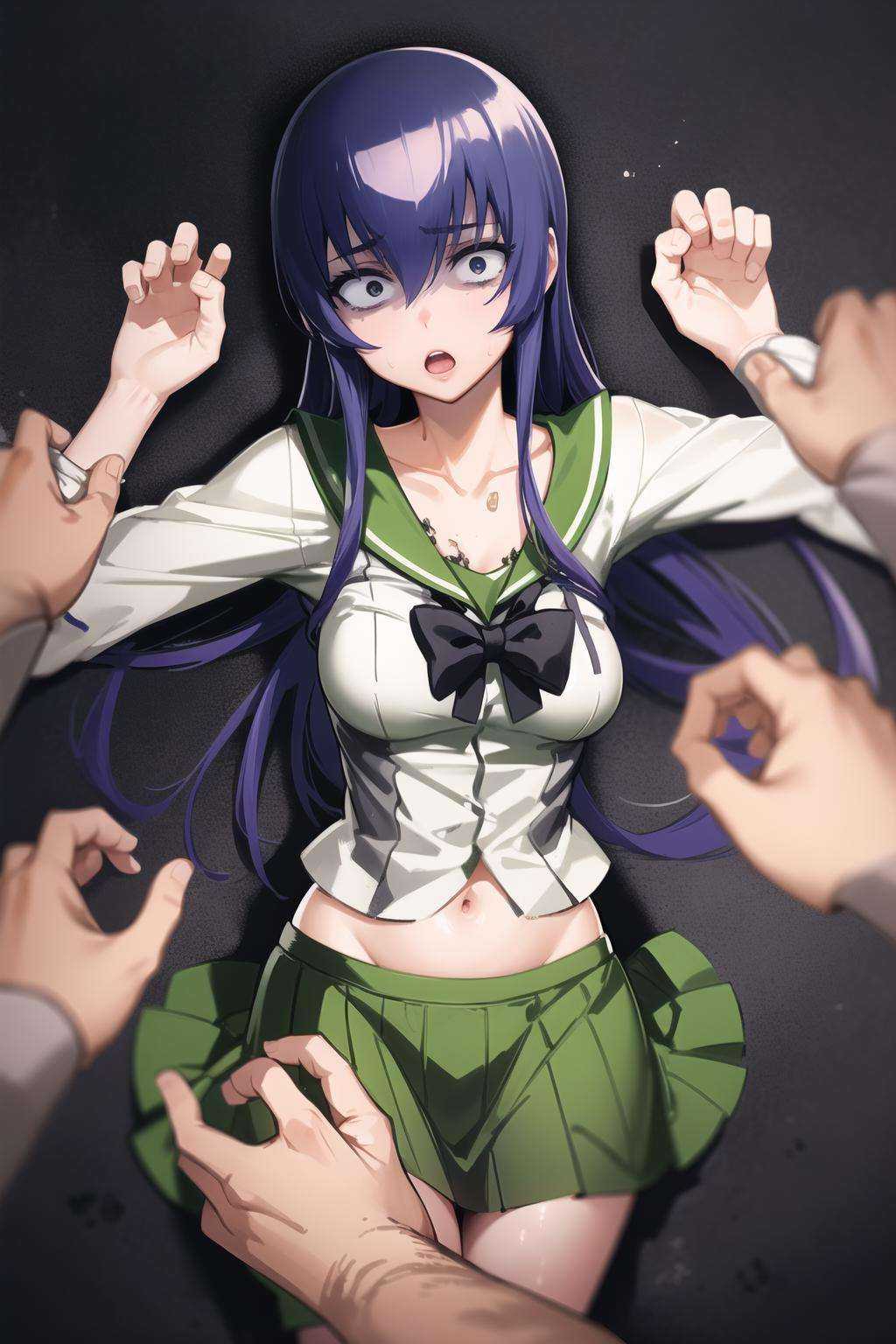 1girl,  constricted pupils,  :o by psoft on Tensor.Art