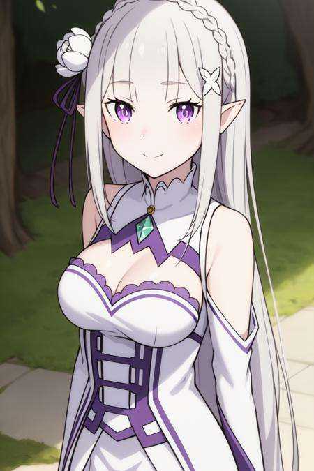 Emilia masterpiece,  best quality,  1girl on Tensor.Art