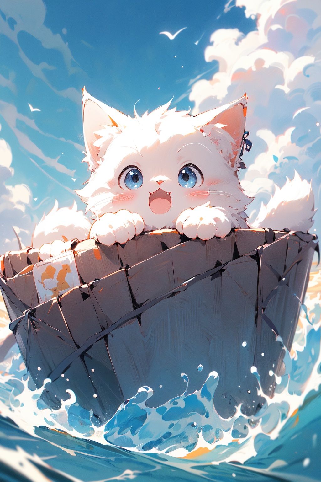 , (masterpiece:1.2), best quality,PIXIV,1cat, <lora:cat_20230627113759:0.8>