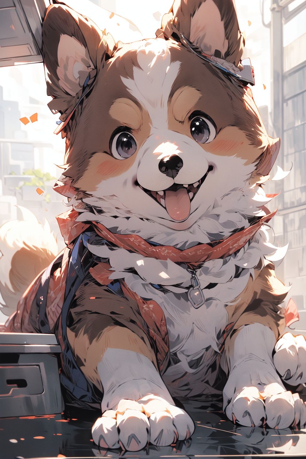 , (masterpiece:1.2), best quality,PIXIV,dog, <lora:dog_20230627135046:1>