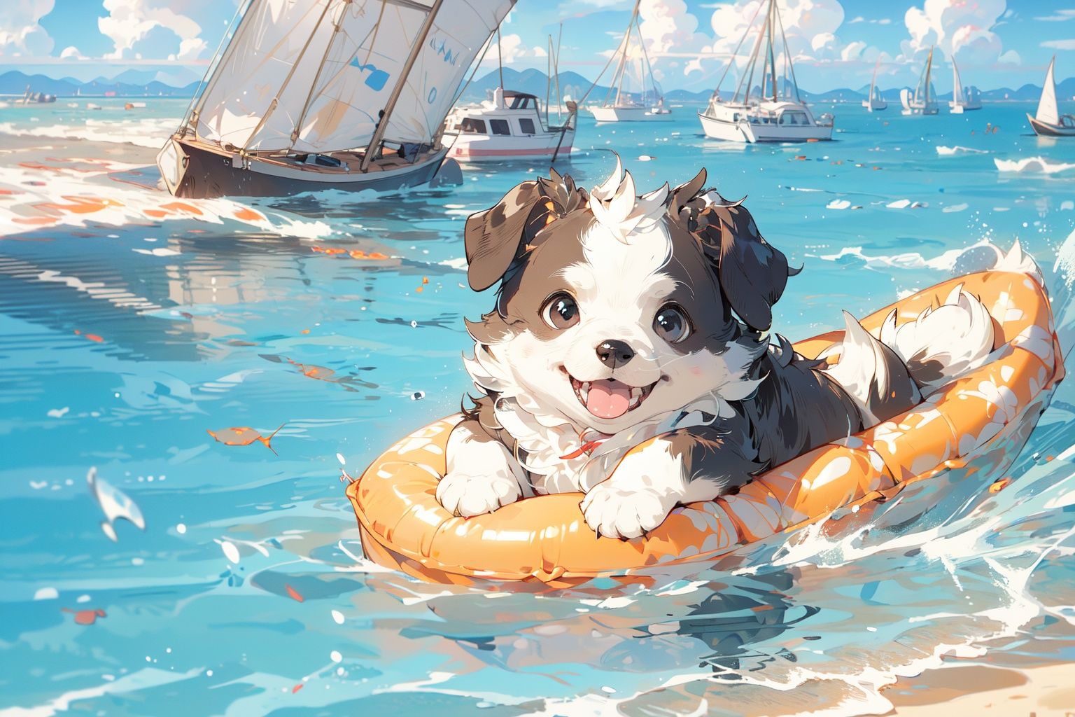 ,(Masterpiece:1.2, high quality),dog， <lora:dog_20230627135046-000018:0.8>