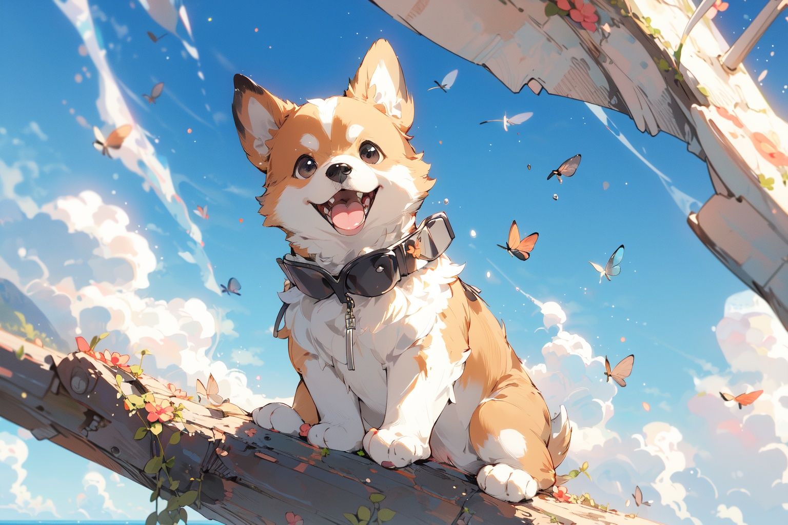,(Masterpiece:1.2, high quality),dog， <lora:dog_20230627135046-000018:0.8>