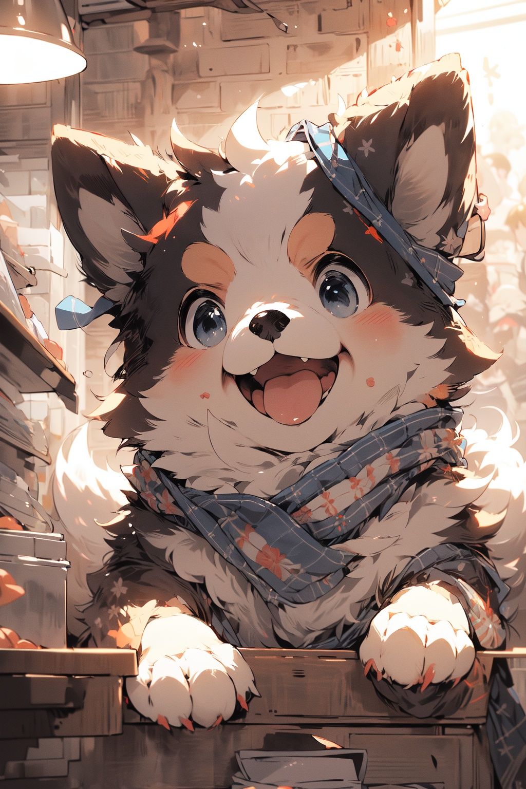 , (masterpiece:1.2), best quality,PIXIV, <lora:dog_20230627135046:1>