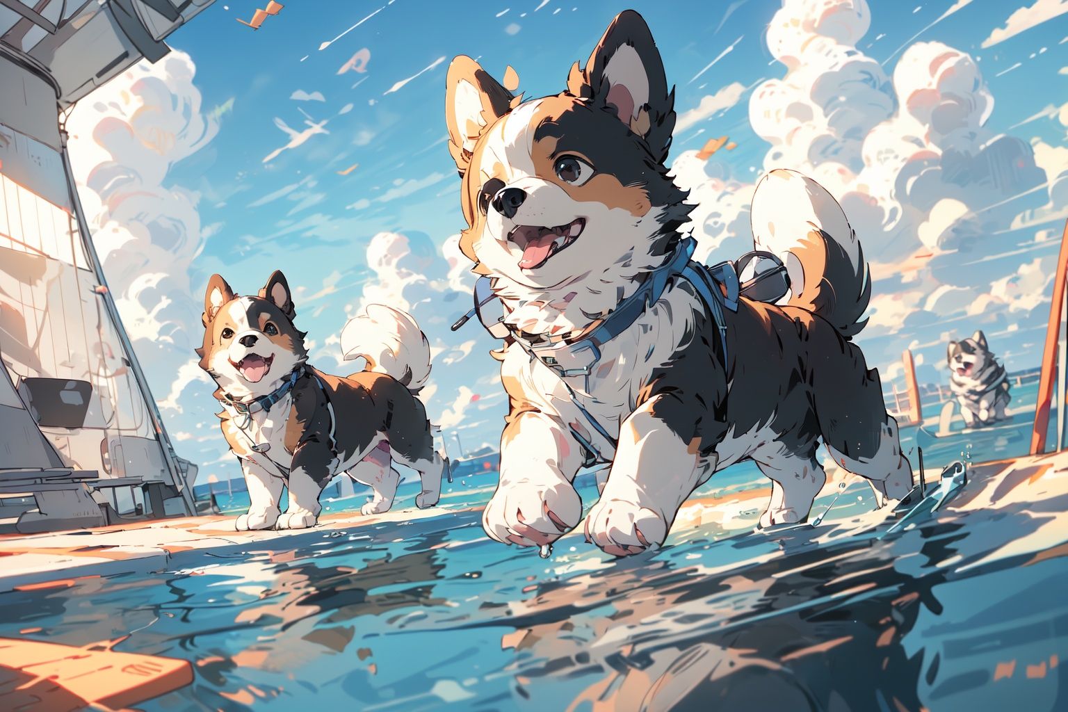 ,(Masterpiece:1.2, high quality),dog, <lora:dog_20230627135046-000018:1>