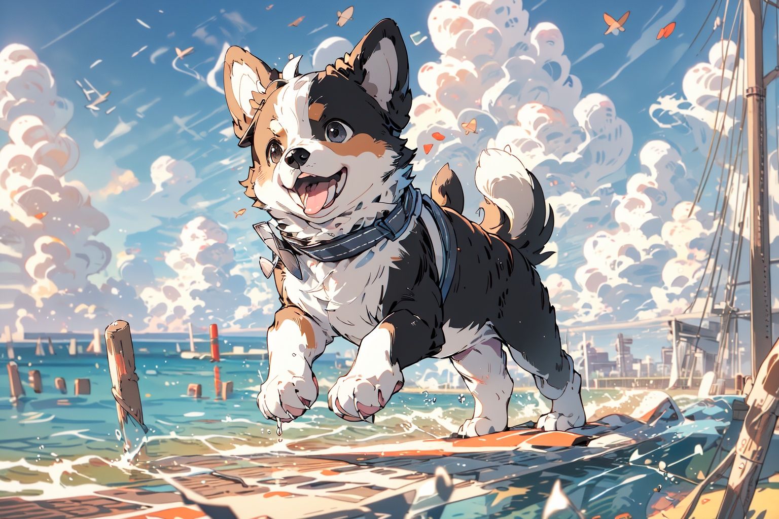 ,(Masterpiece:1.2, high quality),dog, <lora:dog_20230627135046-000018:1>
