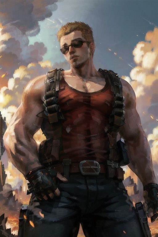 Duke Nukem by Lypt0x on Tensor.Art