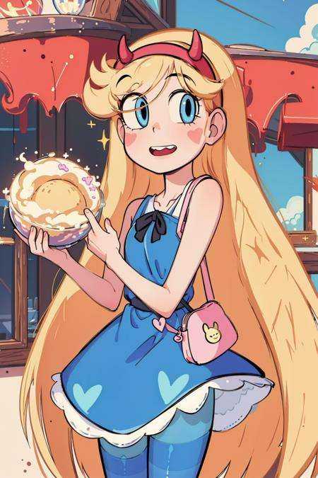 1girl,  woman,  star butterfly by ᴱᵐᵒˣⁱ♠ⁿᵈᵒˡˡ on Tensor.Art