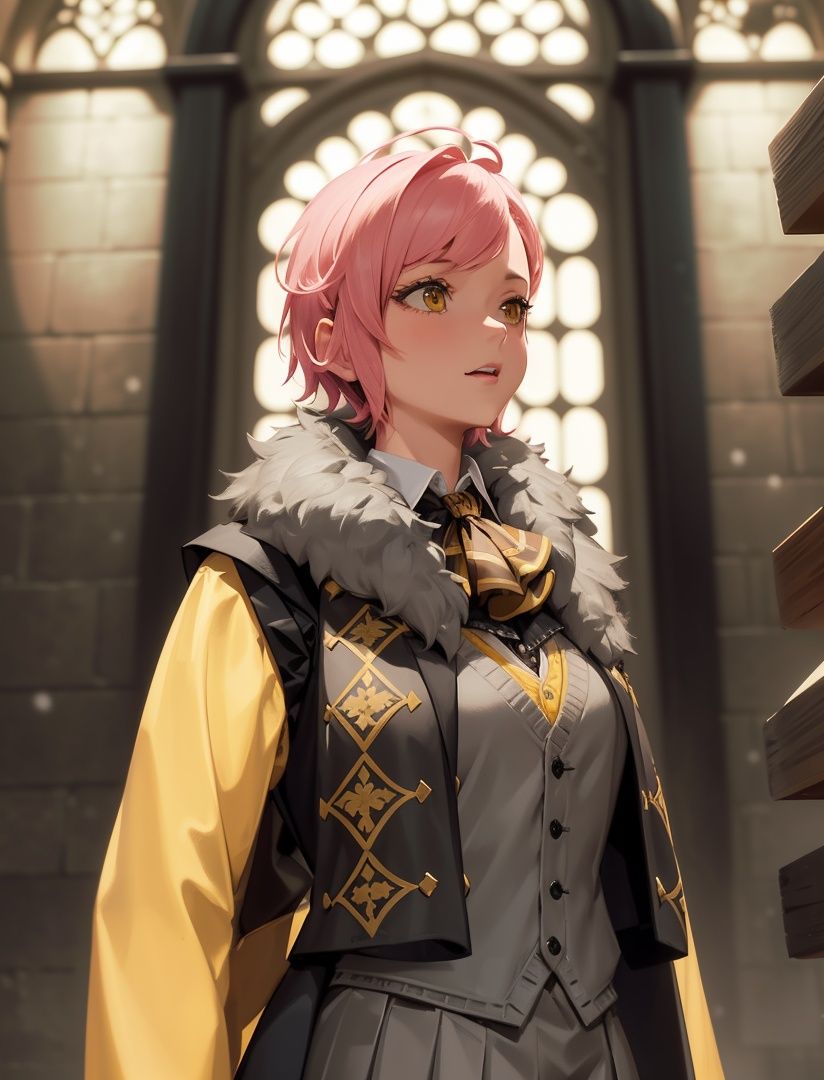 full body shot photo of the most beautiful artwork in the world featuring a female girl,  sexy,  short pink hair on Tensor...