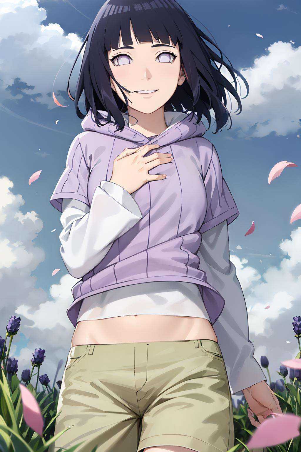 masterpiece,  absurdres,  hinata\(boruto\) on Tensor.Art