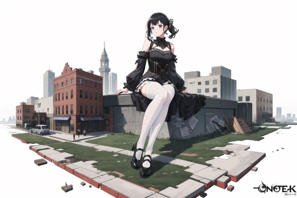Standing Full Body with Background Style LoRA by ZZeidou on Tensor.Art