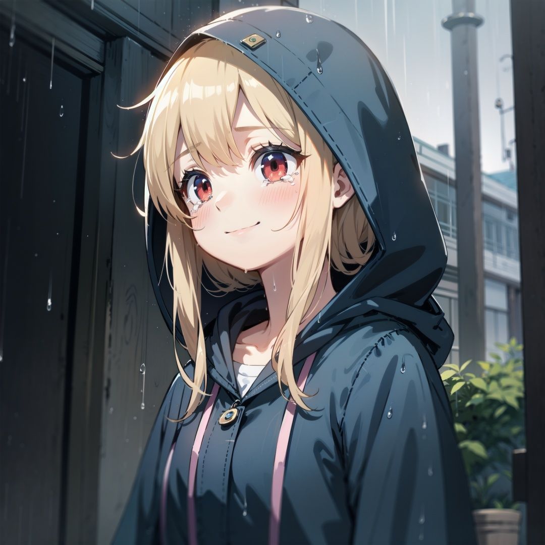 girl,  blonde hair,  red eyes on Tensor.Art