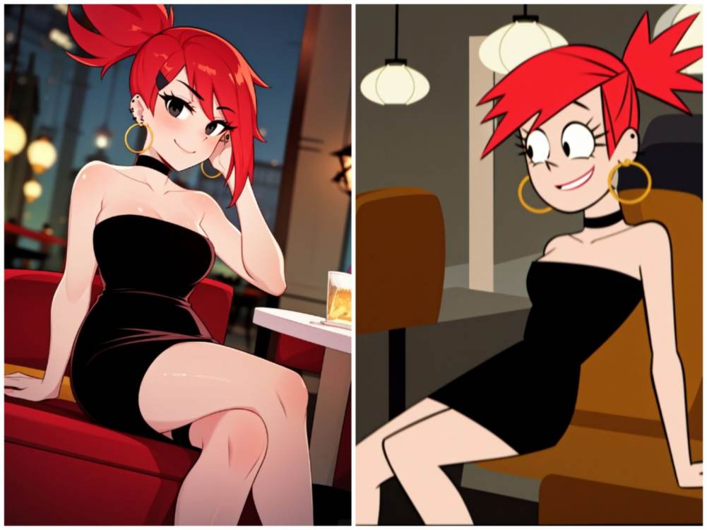 Frankie Foster - (incl. cartoon style) - Foster's by LuckyHorse on Tensor.Art