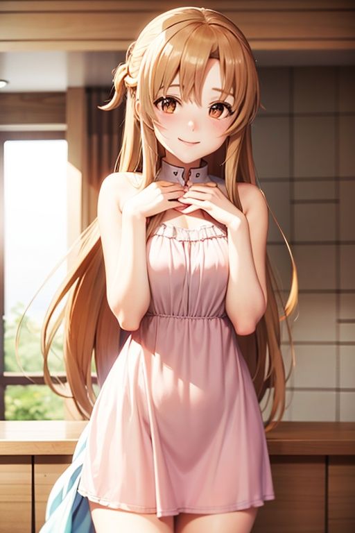 Asuna,  light smile,  sexy on Tensor.Art