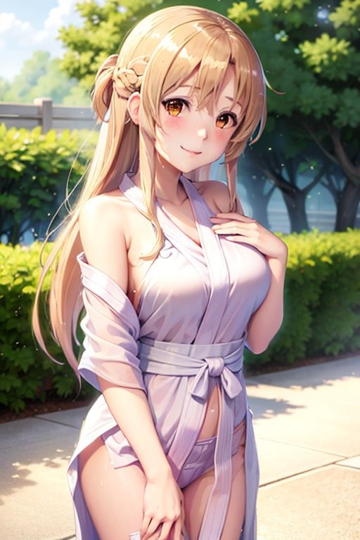 Asuna,  light smile,  sexy on Tensor.Art