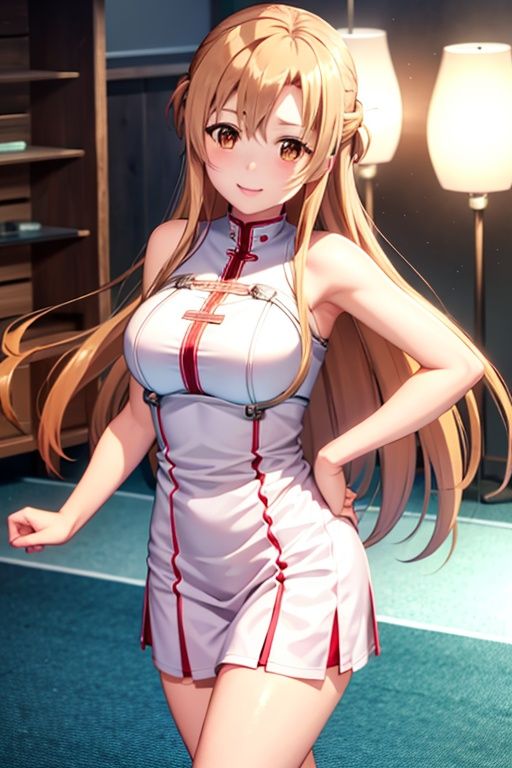 Asuna,  light smile,  sexy on Tensor.Art