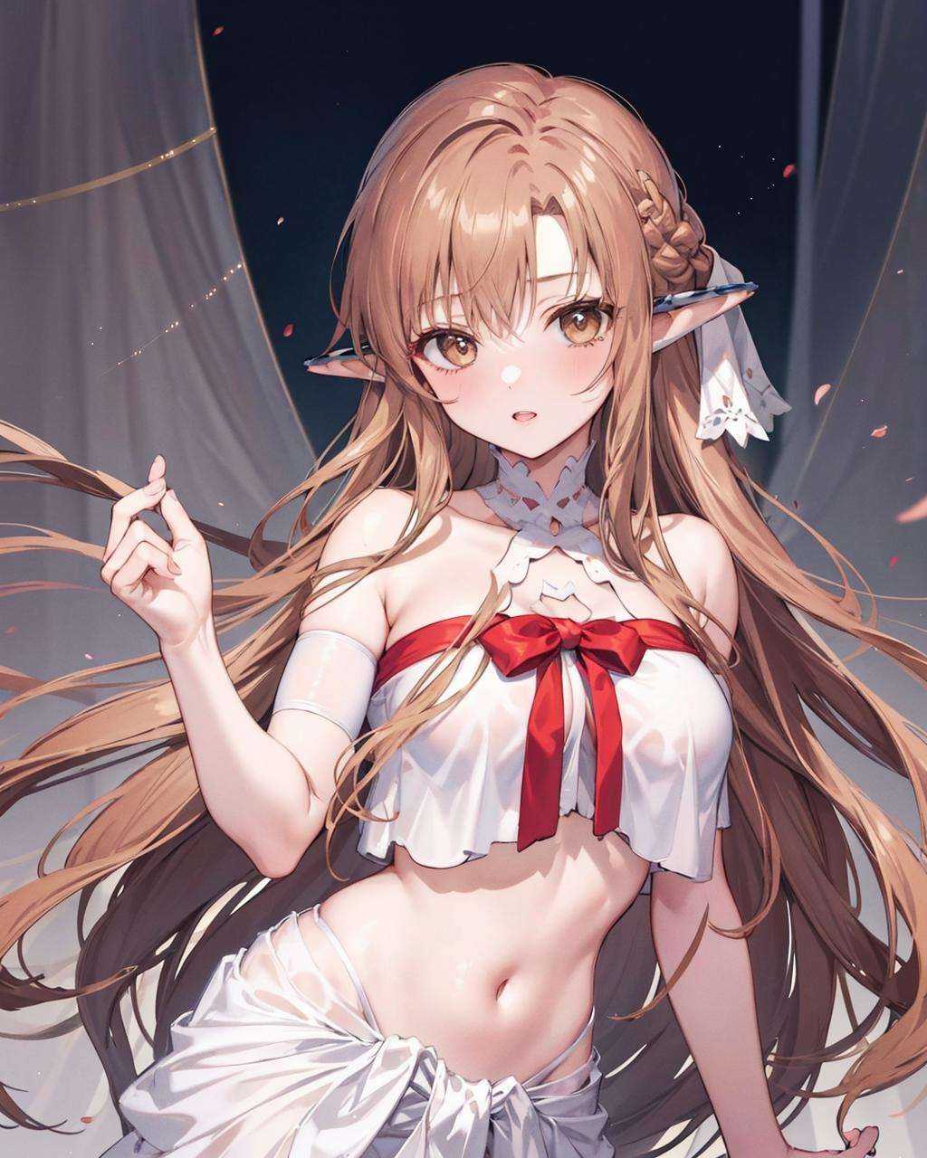 1girl,  solo,  large breasts on Tensor.Art