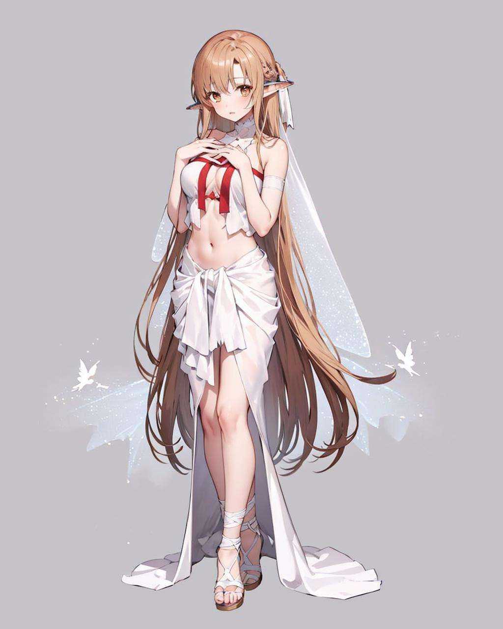1girl,  solo,  large breasts on Tensor.Art