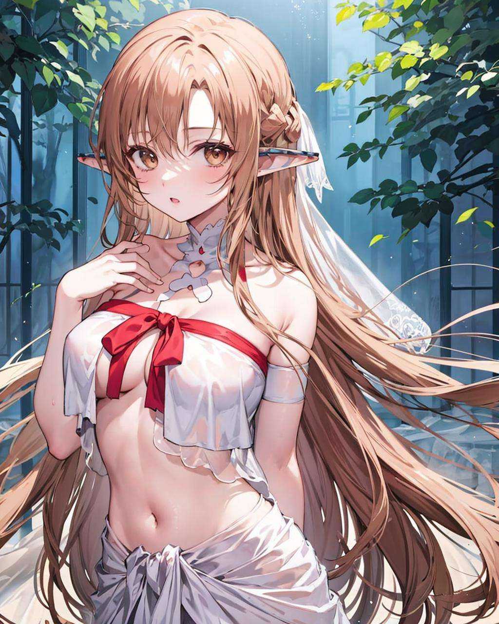 1girl,  solo,  large breasts on Tensor.Art