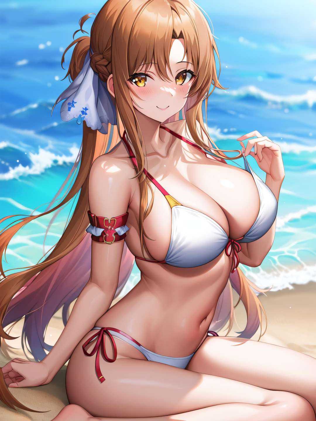 sksstacia,  1girl,  smile on Tensor.Art