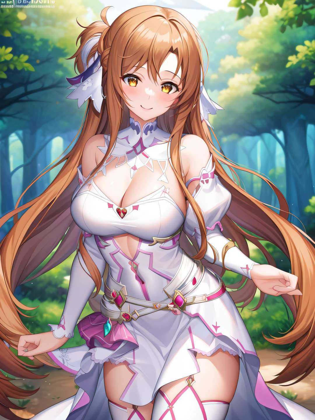 sksstacia,  1girl,  smile on Tensor.Art