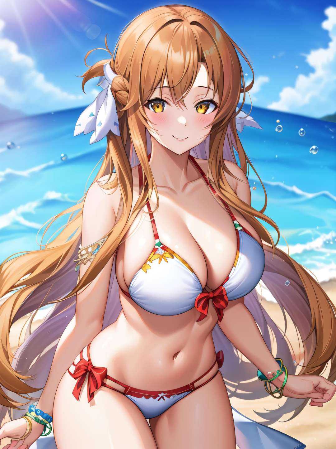 sksstacia,  1girl,  smile on Tensor.Art
