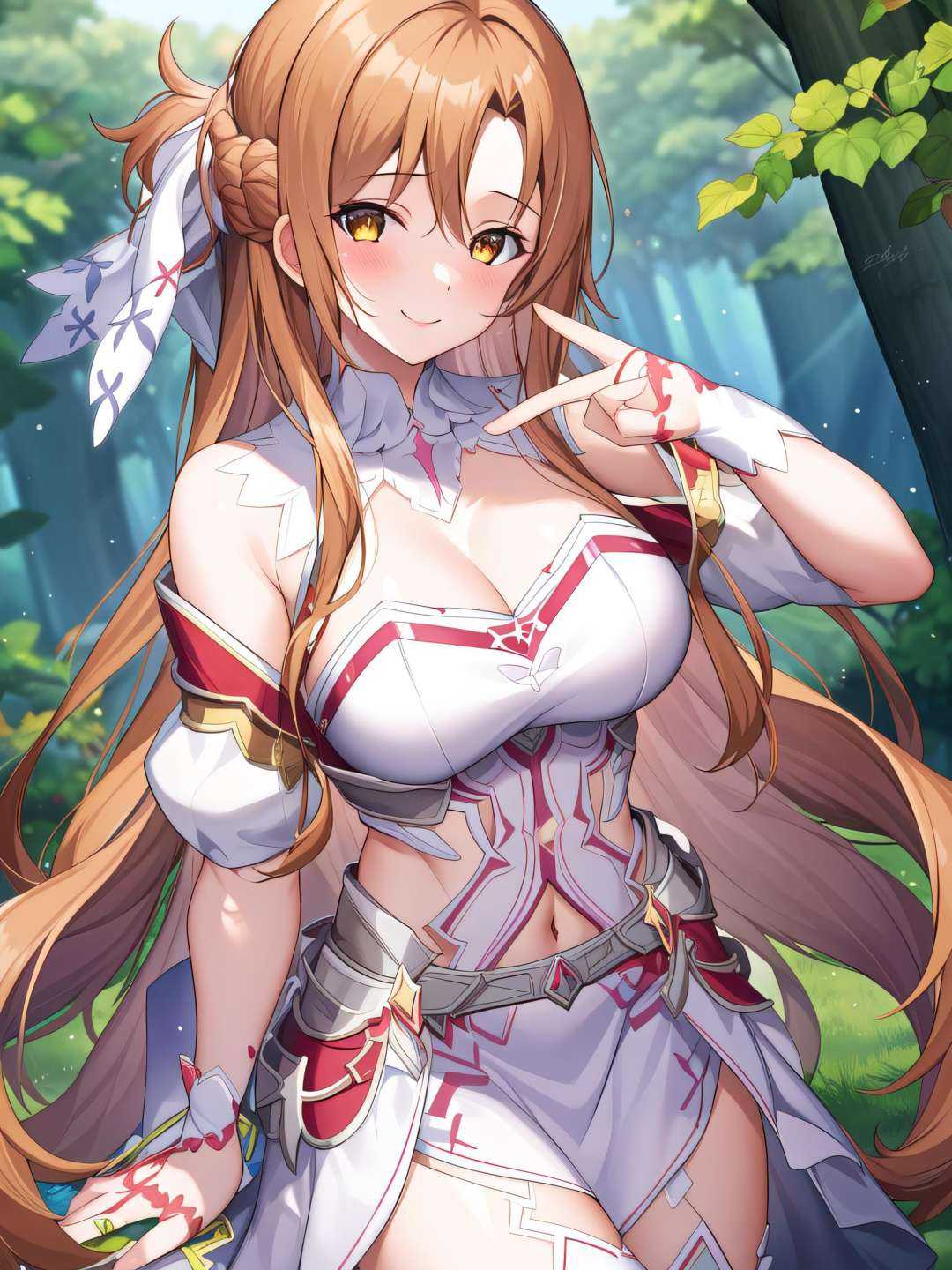 sksstacia,  1girl,  smile on Tensor.Art